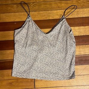 Printed Crop Top